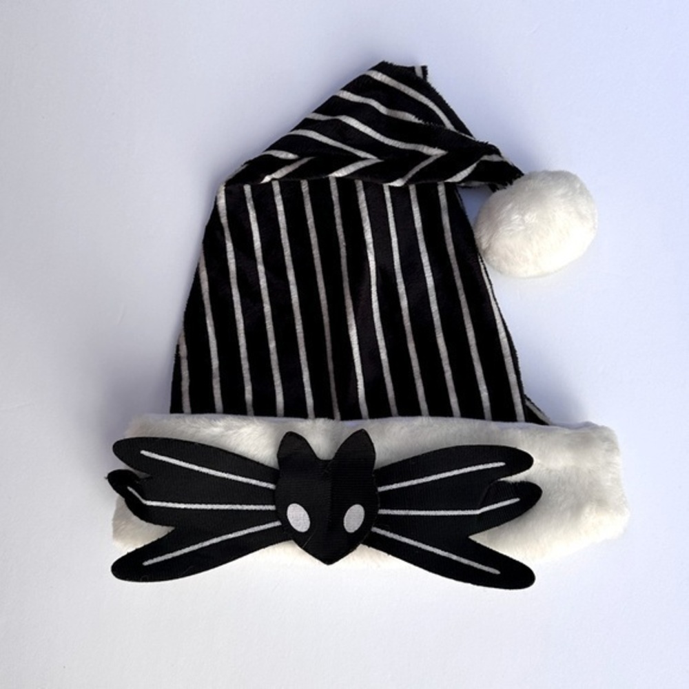 3/$25 Jack Skellington Nightmare Before Xmas Christmas Striped Santa Hat